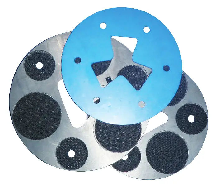 Plastic Velcro Pad Plates