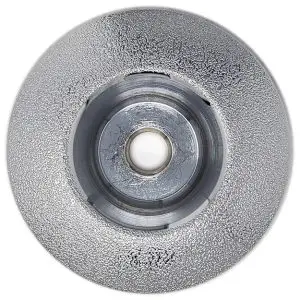 4" Convex Vacuum Brazed Wheel