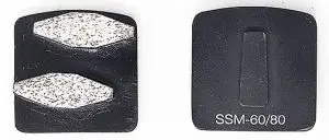 Scanmaskin® Style Double Segments - Medium Bond (Black)