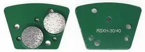 Double Round Diamond Trapezoids (Extra Hard Bond) - Green