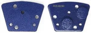Double Round Diamond Trapezoids (Soft Bond) - Blue
