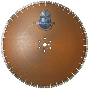 24" x .140" - Ripper Hand Saw Blade - W-Segment - Extra Soft Bond (Orange)