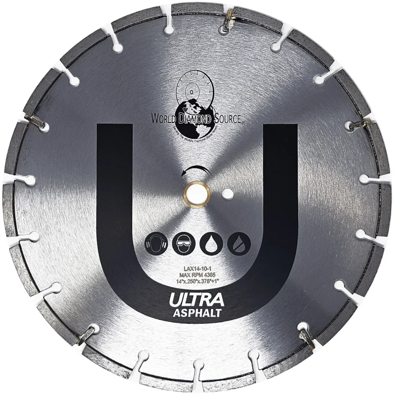 14" x. 250" x 1" wph - ultra series asphalt looping - dry | world diamond source