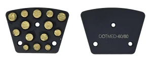 Speed Trap® Dot Trapezoid – 60 Grit - Medium Bond (Black)