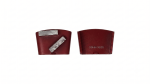 HTC® Style Hard Bond Double Bar Diamond Trapezoid - Red - 16/20 Grit