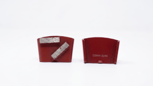 HTC® Style Hard Bond Double Bar Diamond Trapezoid - Red - 30/40 Grit