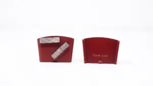 HTC Style Hard Bond Double Bar Diamond Trapezoid Red 30 40 Grit