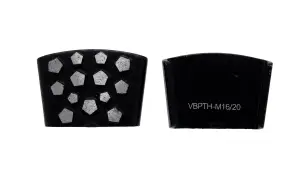 Htc style medium bond kracken diamond trapezoid 16 20 grit black
