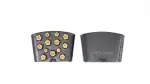 HTC Style Soft Bond Kracken Diamond Trapezoid 30 40 Grit Gray